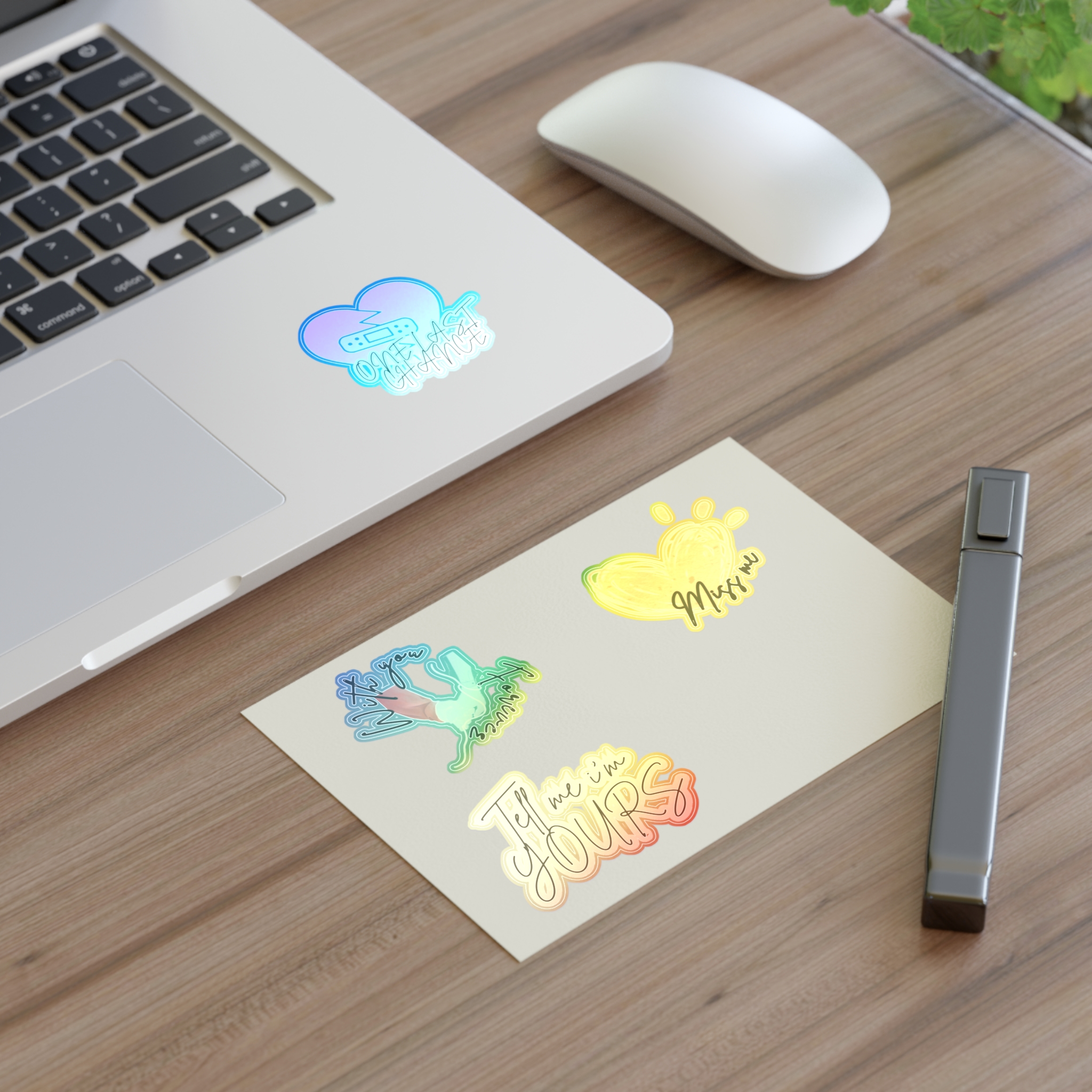 K.O.S.S: ONE LAST CHANCE Sticker Sheet — "Miss Me" & "Tell Me I'm Yours" Romantic Stickers - Image 11