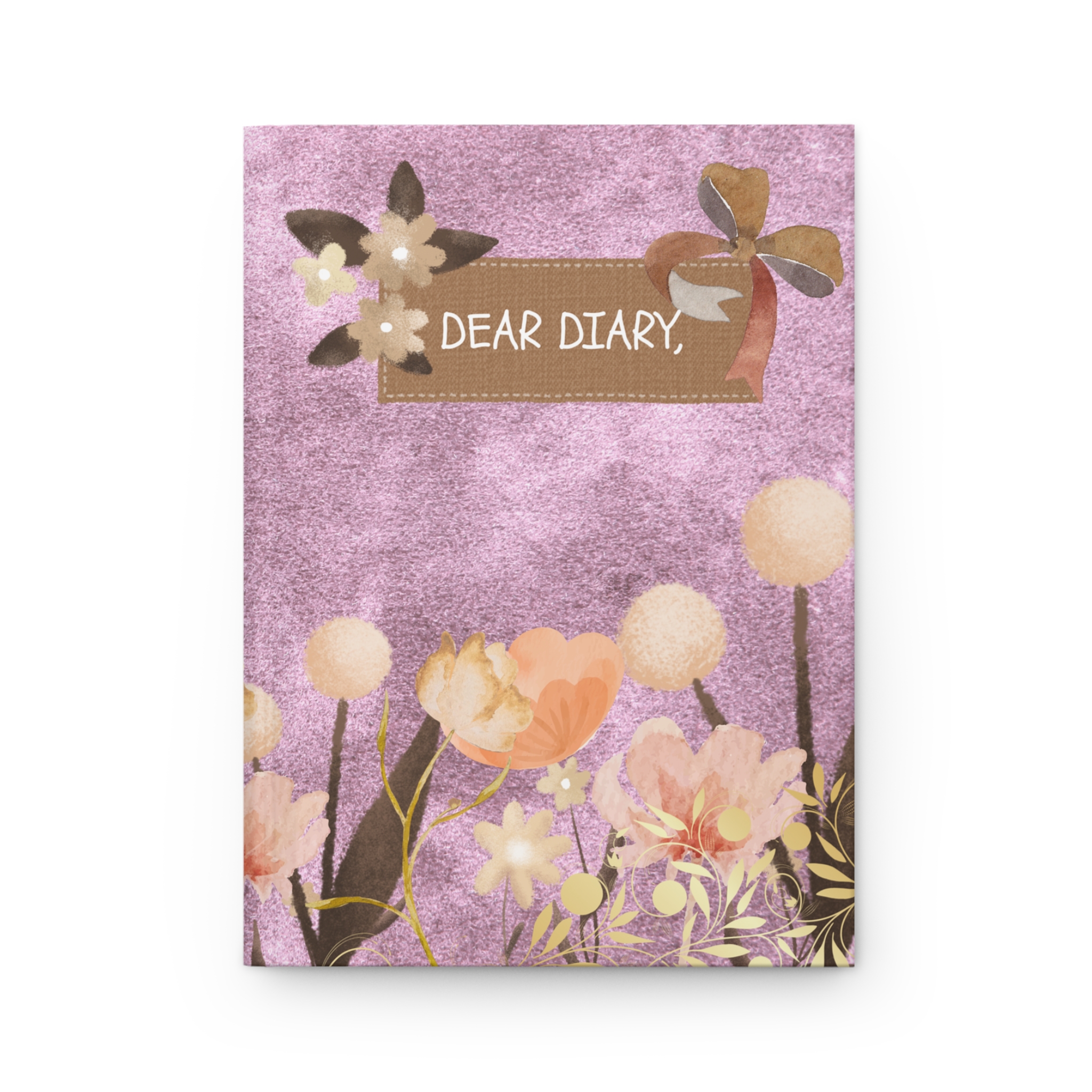 K.O.S.S: OLC - Romantic Hearts Hardcover Journal — Cozy Couples Notebook